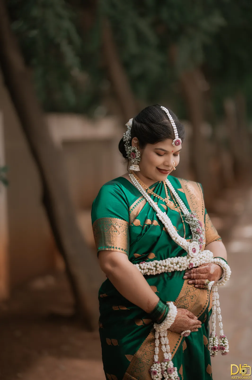 Dohale Jevan Ceremony Portrait