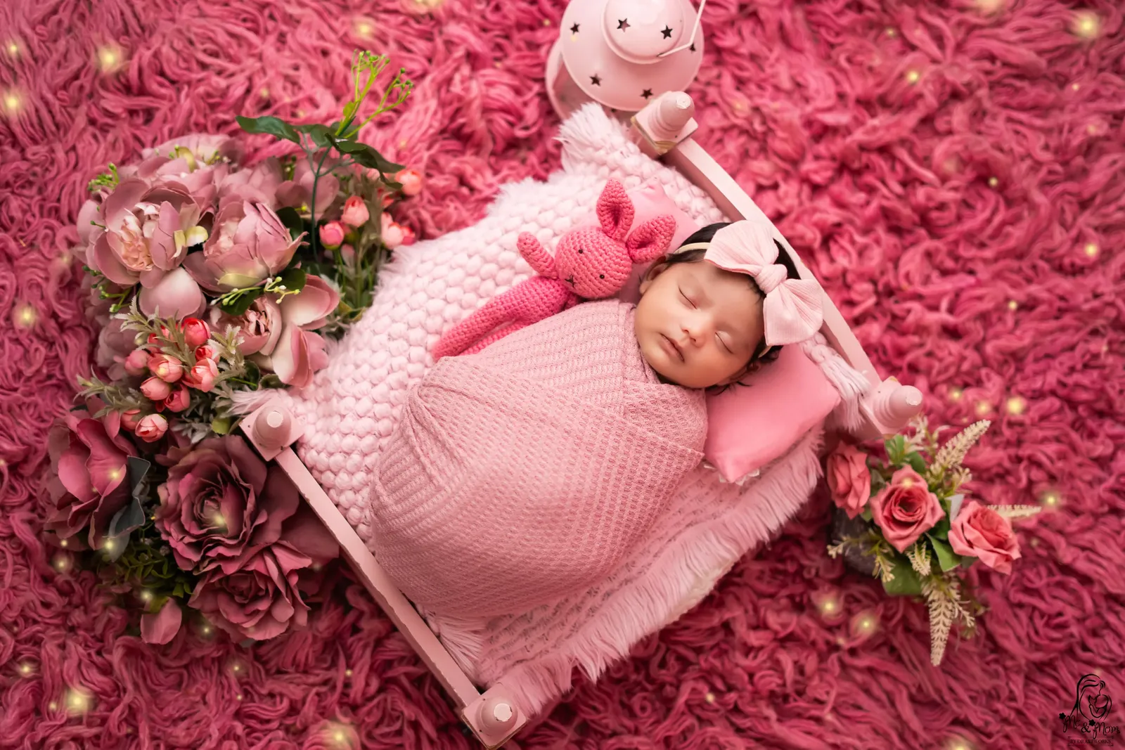 Delicate floral themes designed for your little princess.