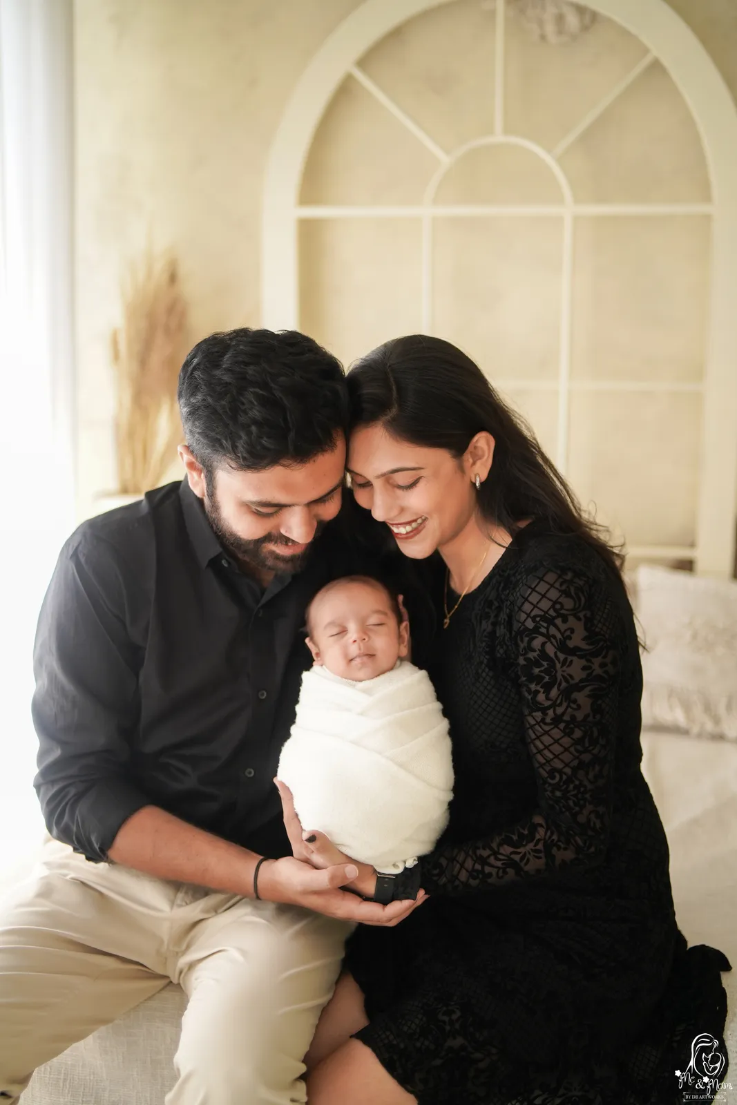 Capturing the first bond between parents and their newborn.